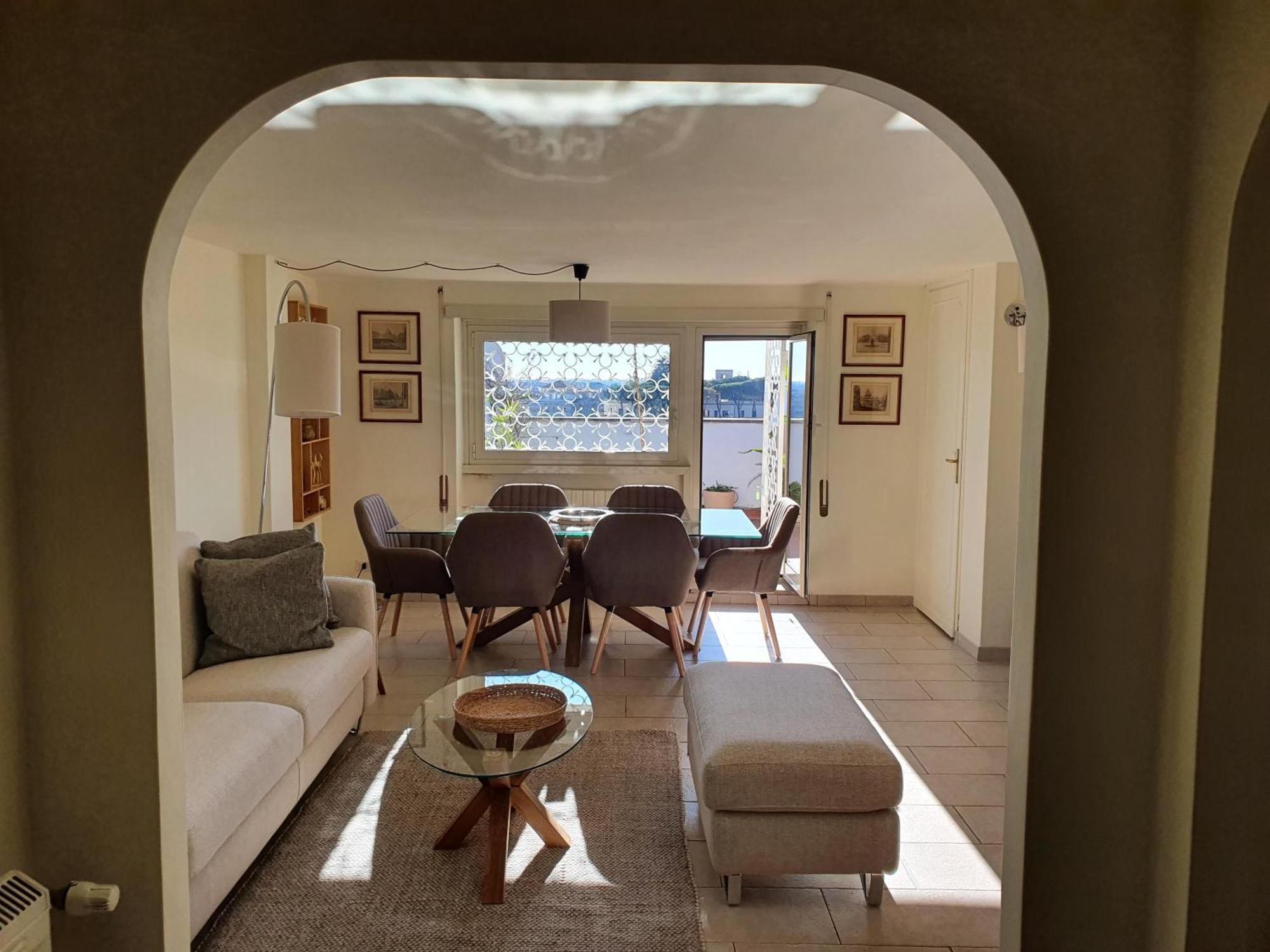 Appartamento "La Terrazza Di Giacinta" Roma Esterno foto