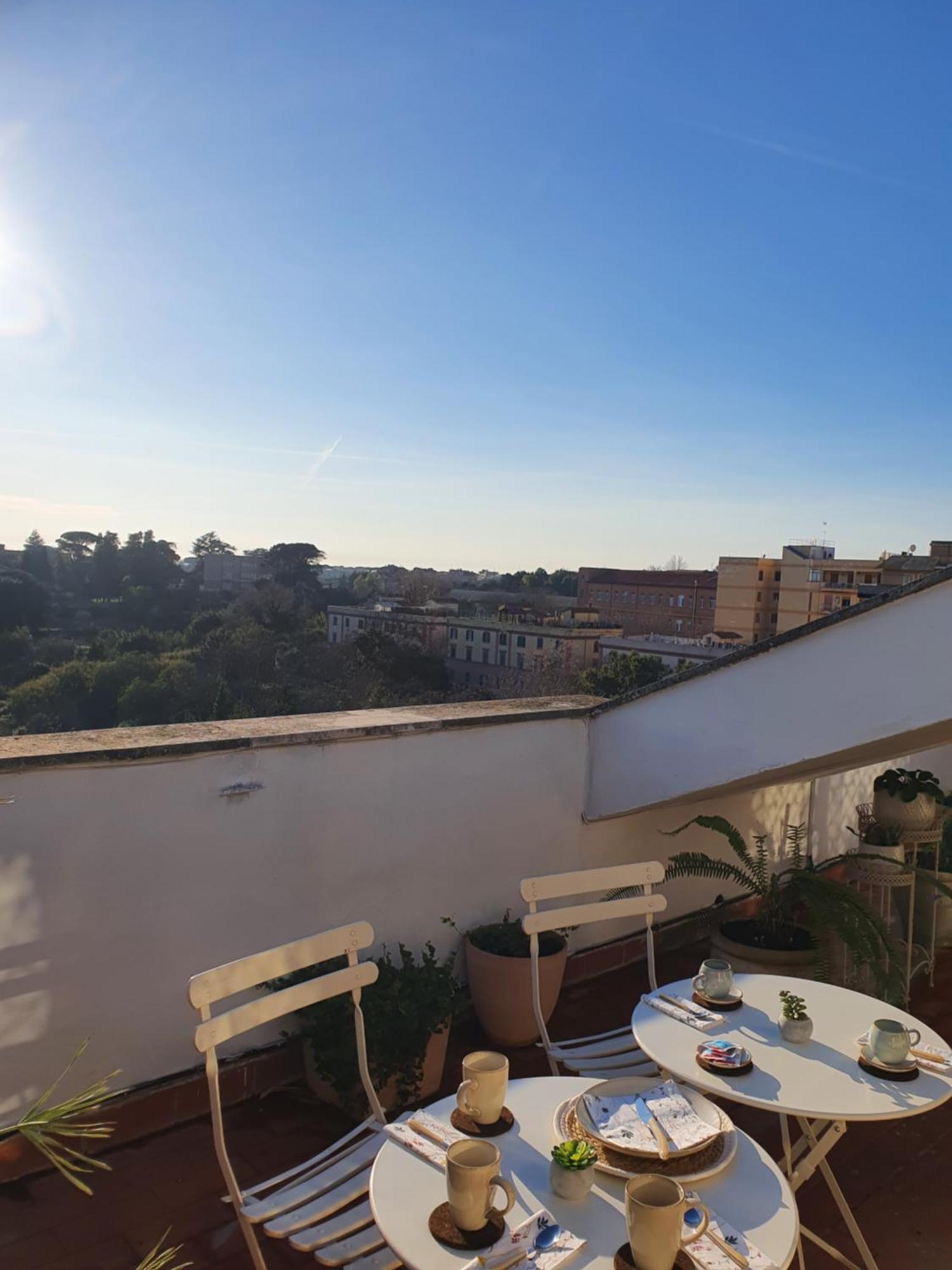 Appartamento "La Terrazza Di Giacinta" Roma Esterno foto