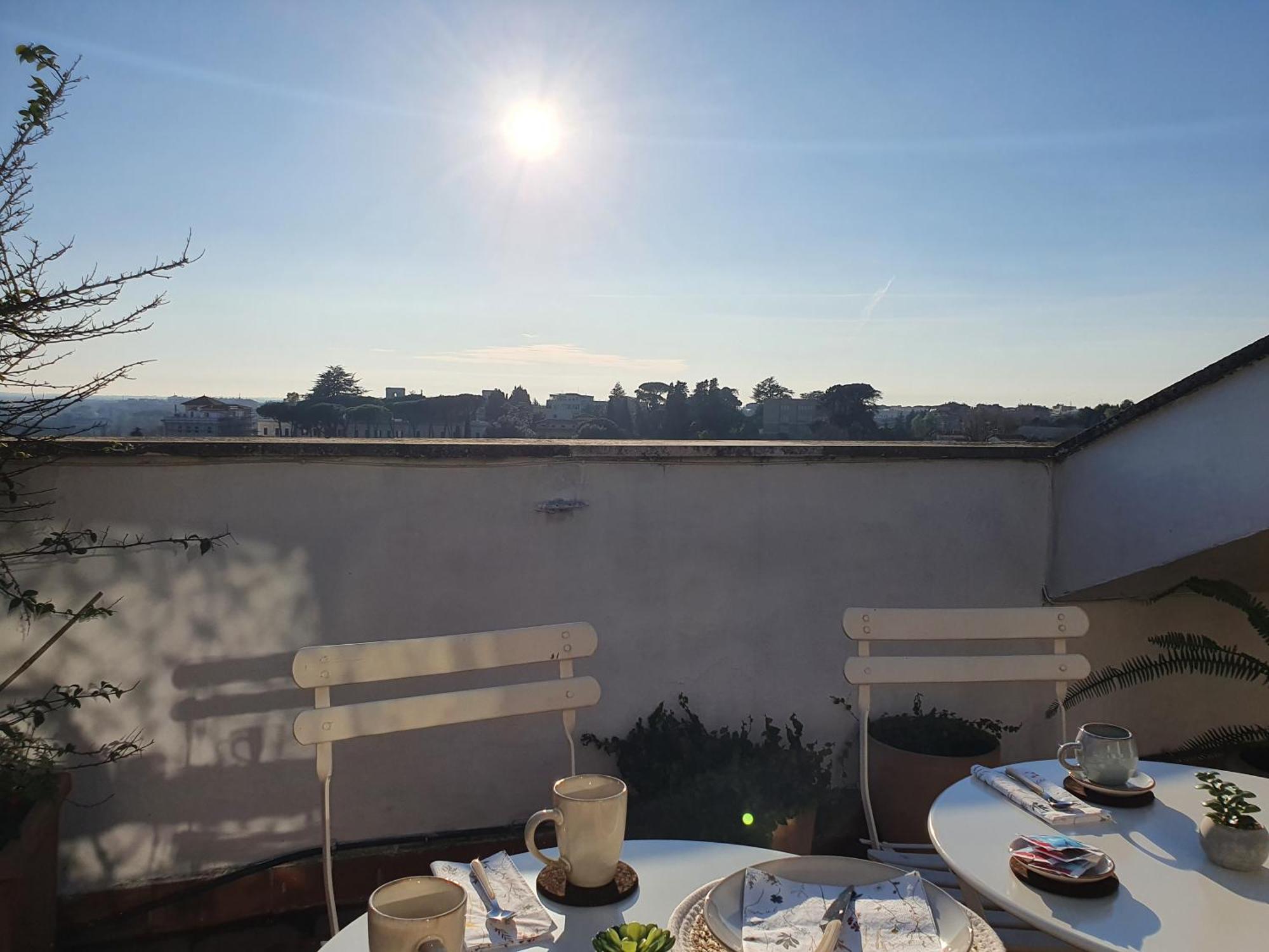 Appartamento "La Terrazza Di Giacinta" Roma Esterno foto